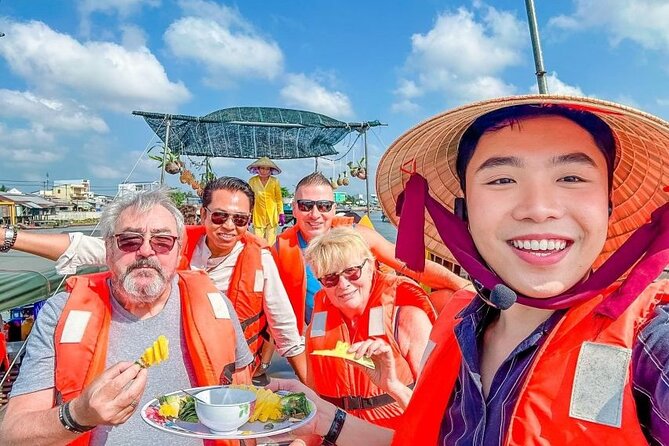 1 Day Private Cai Rang Floating Market and My Tho Boat Tour - Village time with the bee house and python photo moment