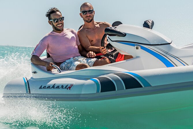 120 MINUTES Dubai Private Self-Drive SeaKart Jet Ski Boat Tour - Guides and Photo/Video Help: Why It Feels Easier Than You Think