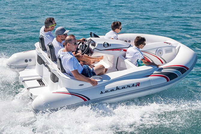 120 MINUTES Dubai Private Self-Drive SeaKart Jet Ski Boat Tour - Swim Stop and Water Time: The Real Escape From Heat