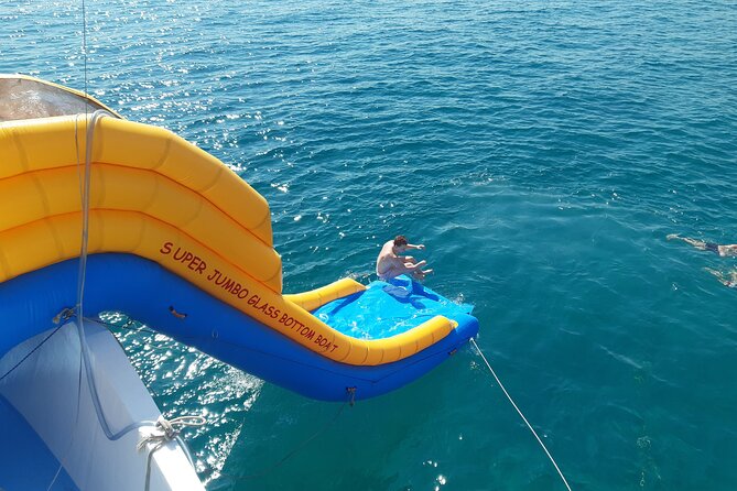 2.5 hour Glass Bottom Boat Trip, Snorkeling, Sliding and Fun - Why this Paphos glass-bottom boat fits families (and not just kids)