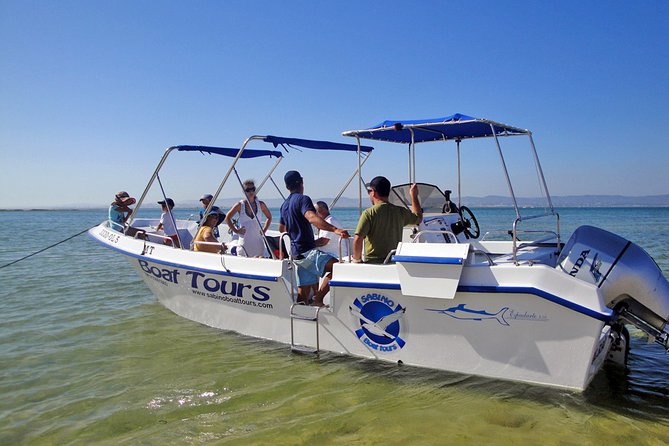 3-Hour Boat Tour in Ria Formosa on Olhão Algarve - Stop 1: Ria Formosa Natural Park with 2 built-in breaks