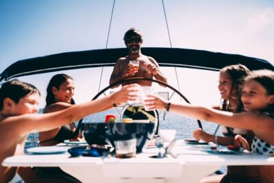 4h Private Boat Tour - Sailing, Swimming and Sunbathing - Sliding past Belem monuments from the Tagus