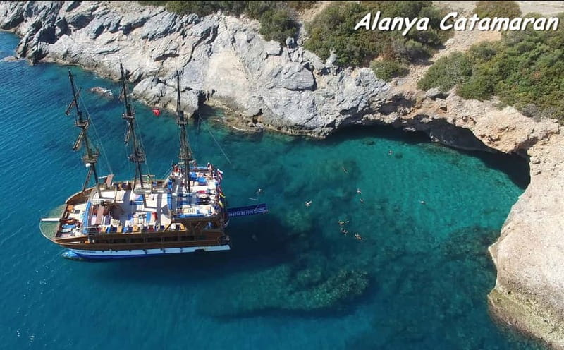 Alanya: Catamaran Boat Trip with Swimming Stops incl Lunch - Sailing Past Alanya Castle: The View You Can’t Replicate on Foot