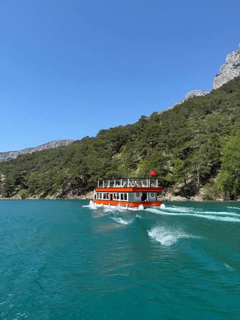Alanya: Green Canyon Full-Day Boat Tour with Lunch & Drinks - Boarding in Green Canyon: what the cruise is really like