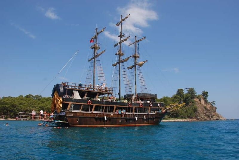 Alanya: Party Pirate Boat Trip w/Meal, Drinks, Pickup Option - How This Pirate Boat Turns Alanya Into a Sea Day