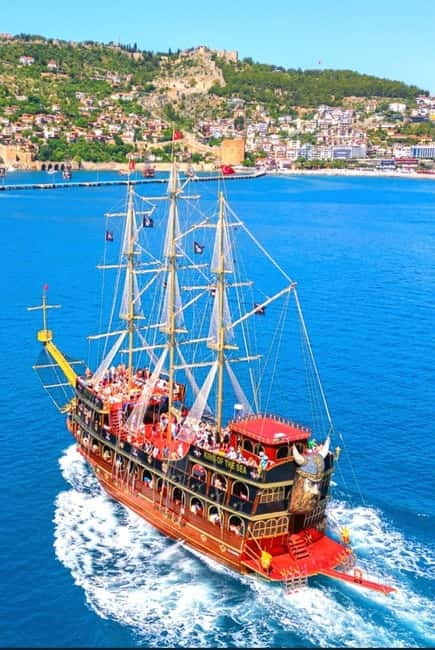 Alanya: Pirate Boat Tour with Food and Drinks - Entering the pirate-ship vibe: what the 5–6 hours actually feels like