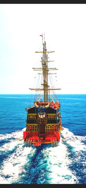 Alanya: Pirate Boat Tour with Food and Drinks - Lunch, soft drinks, and the best way to use your break time