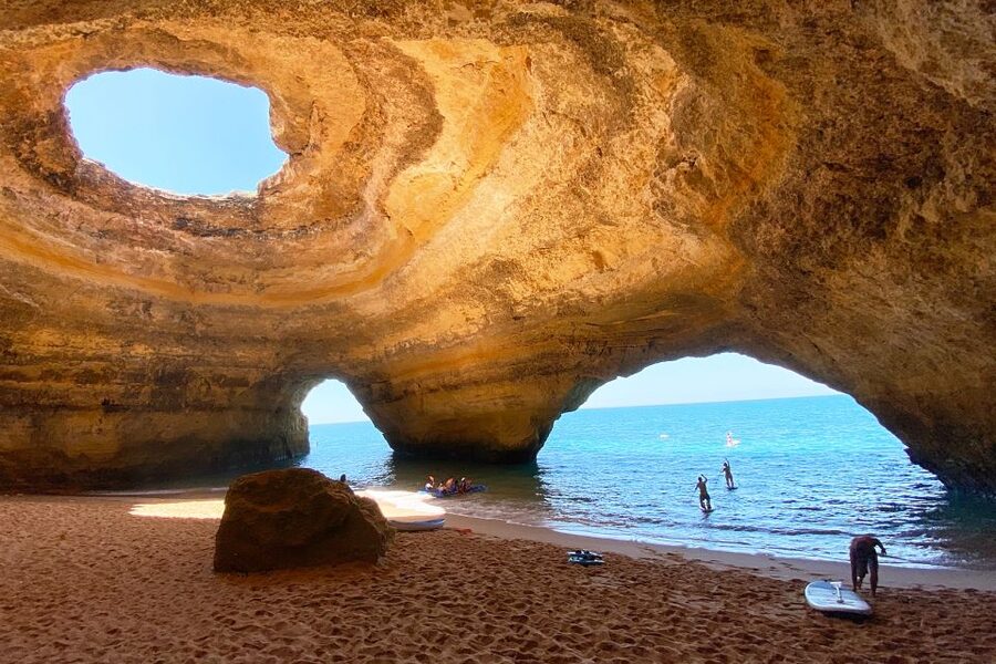 Albufeira: Benagil Caves & Dolphin Watching Speed Boat Tour - Benagil Caves: how you’ll see them (and why it’s never the same twice)