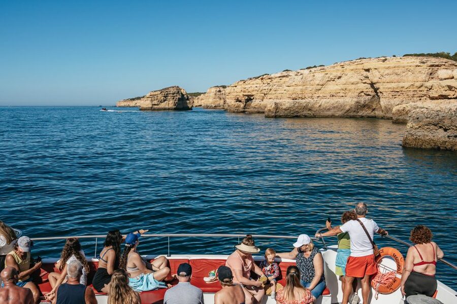 Algarve 3-Hour Caves and Coastline Boat Trip - When dolphins show up, it feels like a bonus—not a plan