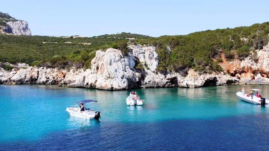 Alghero: Boat Tour with Snorkeling in Porto Conte - What to pack for Porto Conte: wetsuit, sunscreen, towel, and lunch