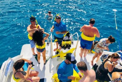 All Inclusive Beach and Snorkel Boat Tour to Icacos Island - The food and drinks that make this feel like an all-inclusive day