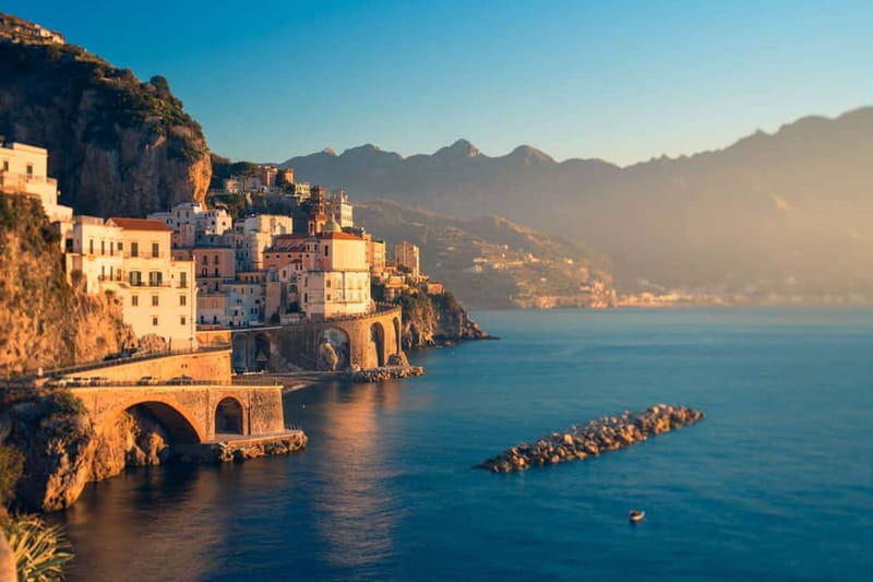 Amalfi Coast: Sunset Boat Tour with Fruit & Drinks - Fiordo di Furore: the only Italian fjord and why the timing matters