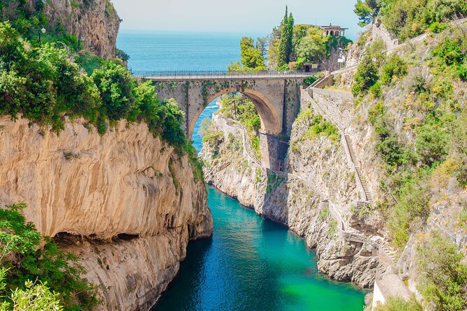Amalfi Coast: Sunset Boat Tour with Fruit & Drinks | Small Group - Sunset from the water: small-group Gozzo comfort with drinks