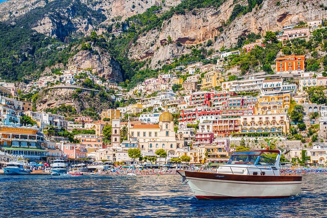 Amalfi & Positano Boat Experience with Free Time & Transfer - Positano Walking Time: About 1.5 Hours to Explore Independently