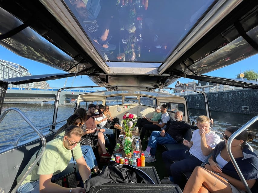 Amsterdam: 420 Smoke-Friendly Boat Tour - Inside vs outer deck: staying warm and handling tobacco rules