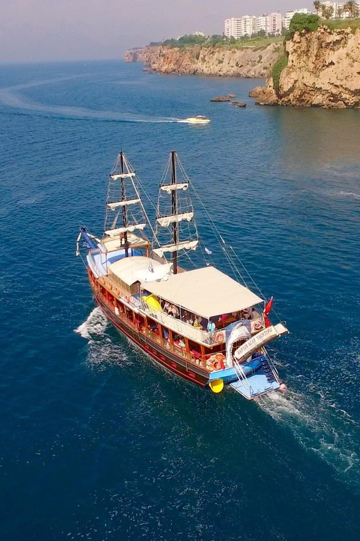 Antalya: Beach & Waterfalls Boat Trip w/ Lunch & Soft Drinks - The secret stop: another swim and more time off the city map