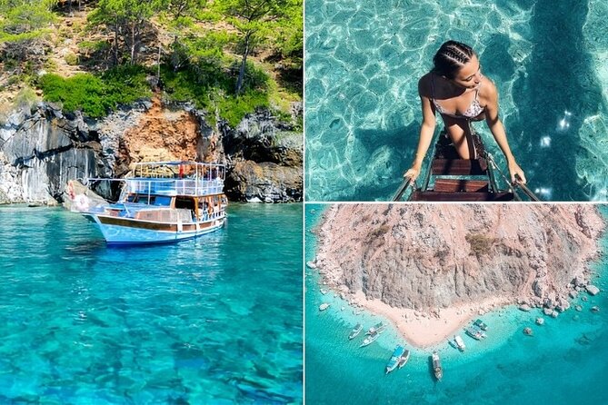 Antalya / Belek / Kemer : Suluada Boat Trip w/ Lunch & Transfer - Key highlights at a glance