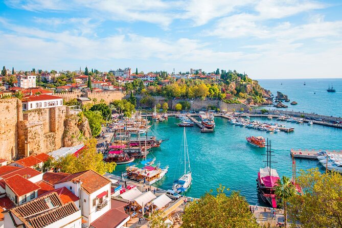 Antalya City Tour with Boat Tour and Waterfalls - Lower Duden Waterfalls (Karpuzkaldıran): rainbows, spray, and a camera moment