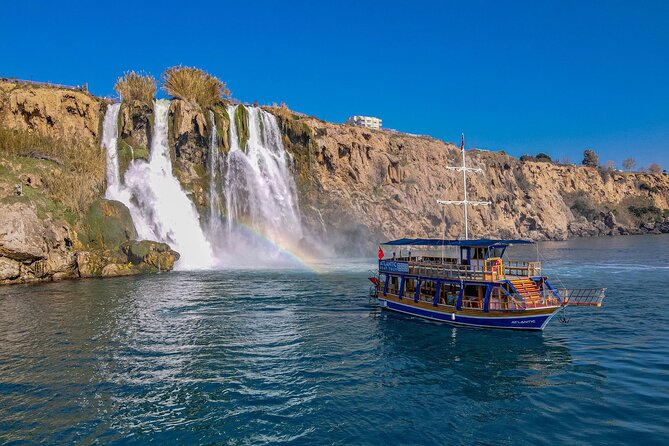 Antalya : Guided Old City Tour w/Cable Car&Waterfalls & Boat Trip - The 1-hour boat trip from Old Town Marina
