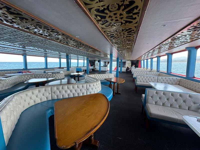 Antalya/Kemer: Boat Tour Visit Caves and Bays With Lunch - Meet the Crew on Red Dragon at Kemer Marina