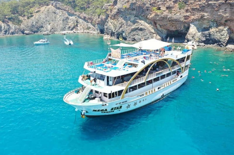 Antalya/Kemer Megastar Boat Trip w/Lunch & Hotel Pickup - Key things to know before you go