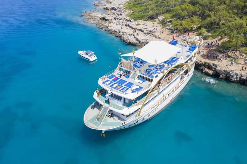 Antalya/Kemer Megastar Boat Trip w/Lunch & Hotel Pickup - Drinks, money, and what you can bring (and can’t)