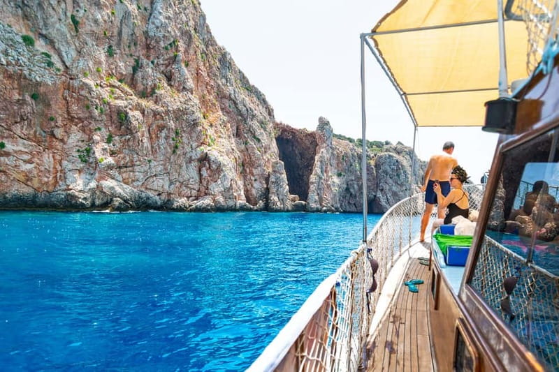 Antalya/Kemer: Suluada & Adrasan Boat Trip with Lunch - Lunch on board: what you get, what to expect, and drinks reality