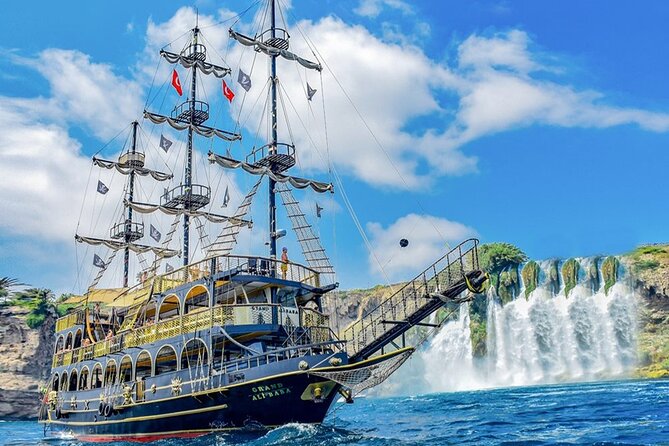 Antalya Lara Pirate Boat Trip w/Soft Drinks, Lunch & Pickup - Key highlights worth planning for