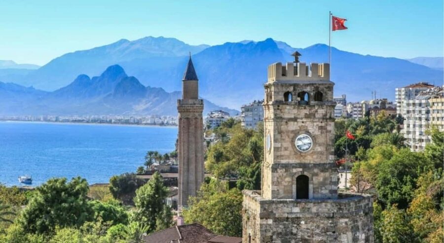 Antalya : Old City Tour w/Cable Car & Waterfalls & Boat Trip - Up the hill on Olympos Teleferik: the view ride you’ll remember