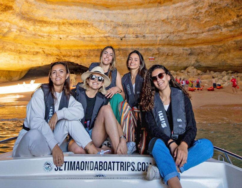 Armação de Pêra: Benagil´s 15 Best Caves Boat Tour - Safety and Pace: How You Stay Comfortable