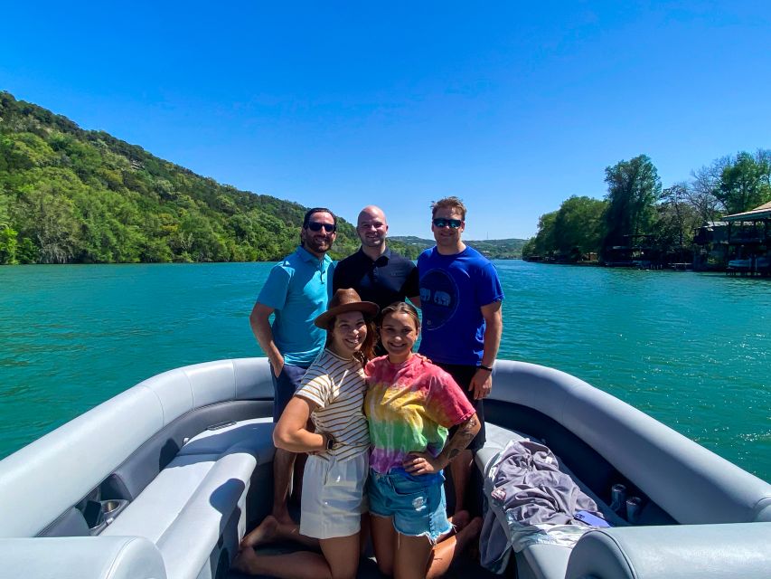 Austin: Lake Austin Scenic Guided Boat Tour - Full Sun Shade - Key highlights at a glance