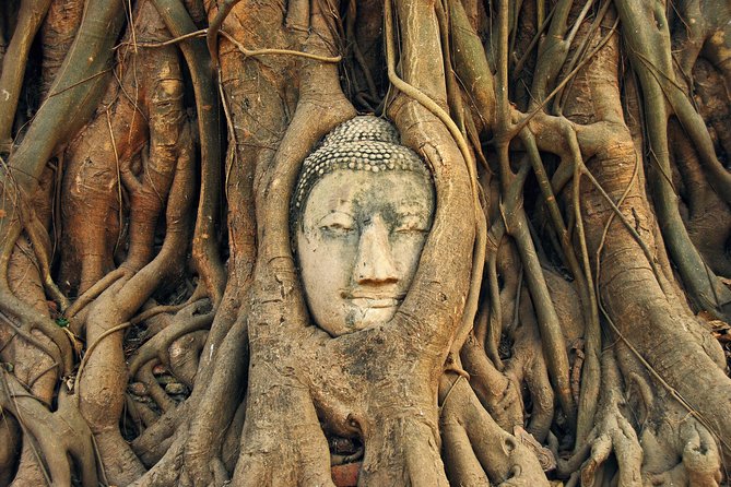Ayutthaya Sunset Tour: UNESCO Temples & Peaceful River Cruise - From Bangkok to Ayutthaya without the puzzle