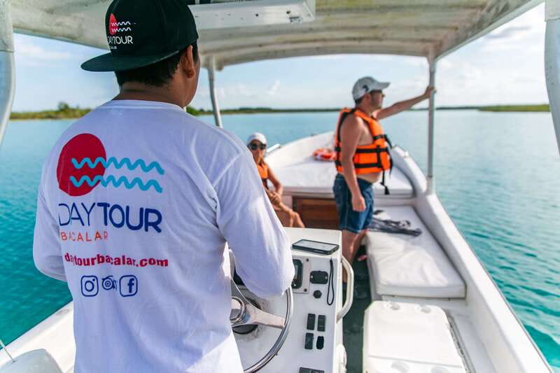 Bacalar: 3 Hour Boat Trip with Swimming & Drinks - Pirate Canal swimming: the stop people remember