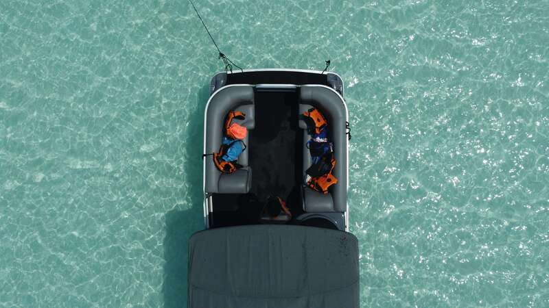 Bacalar: 3-hr Pontoon Boat Tour with Beach Club + Kayaks - On-Board Comfort, Sound, and Safety (The Stuff You’ll Feel)