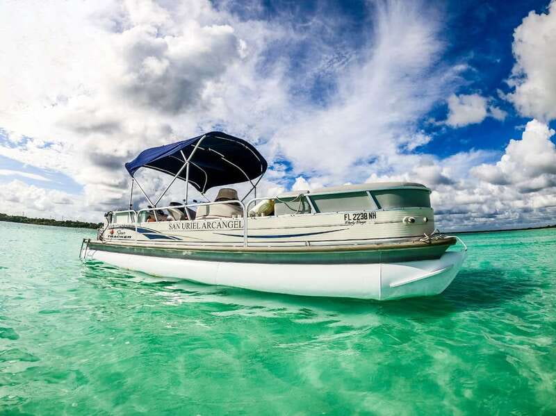 Bacalar: 3-hr Pontoon Boat Tour with Beach Club + Kayaks - Kayak Time at the Observatorio: Your Chance to Stretch the Day