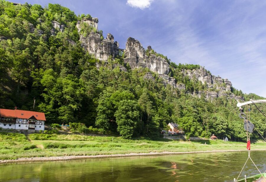 Bad Schandau: Saxon Switzerland Boat Trip - Traditional paddle steamer comfort and the on-board story