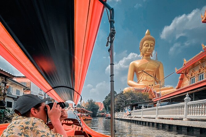 Bangkok Canal Tour: 2-Hour Longtail Boat Ride - Wat Paknam Phasi Charoen: a temple stop built around a photo moment