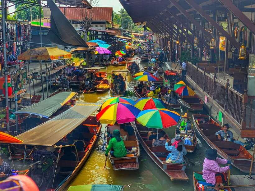 Bangkok: Train Market & Floating Market with Boat Ride - Damnoen Saduak first: why this floating market still grabs your attention