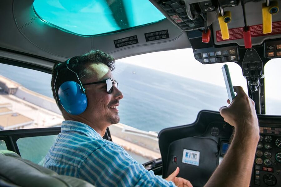 Barcelona: Boat Trip and Panoramic Helicopter Flight - Helicopter First: 7 minutes that set the whole trip up
