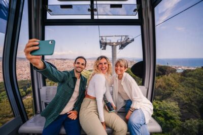 Barcelona: E-Bike Tour with Montjuic Cable Car & Boat Ride - El Raval to Paral·lel Avenue: Starting Where Barcelona Feels Human
