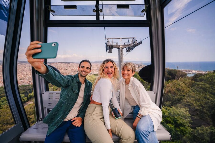 Barcelona: E-Bike Tour with Montjuic Cable Car & Boat Ride - El Raval to Paral·lel Avenue: Starting Where Barcelona Feels Human