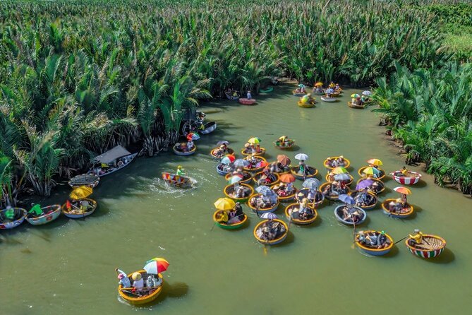 Basket Boat Ride, Coconut Forest, Sunset and Hoi An Town by Night - Non Nuoc stone carvers: a quick look at Da Nang craft culture