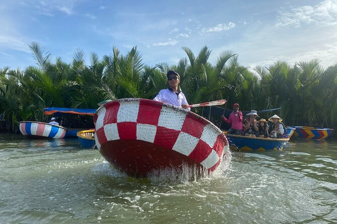 Basket Boat Ride, Coconut Forest, Sunset and Hoi An Town by Night - Hoi An landmarks: Japanese Covered Bridge and the Phuc Kien Assembly Hall