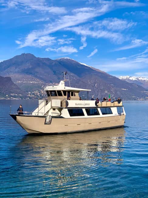 Bellagio: Lake Como Shared Boat Tour - Key things to know before you go