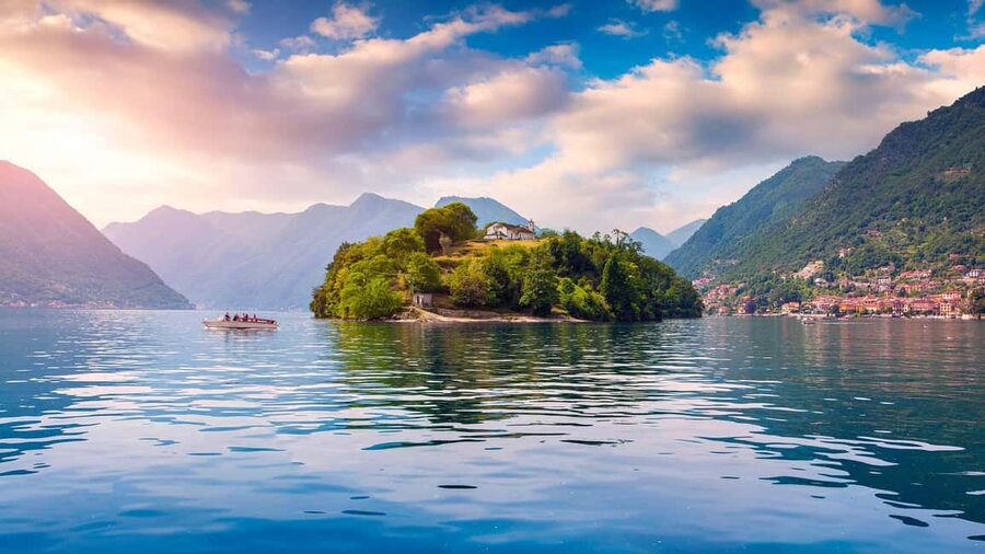 Bellagio: Lake Como Shared Boat Tour - Audio guide on a phone: how it works and how not to get stuck