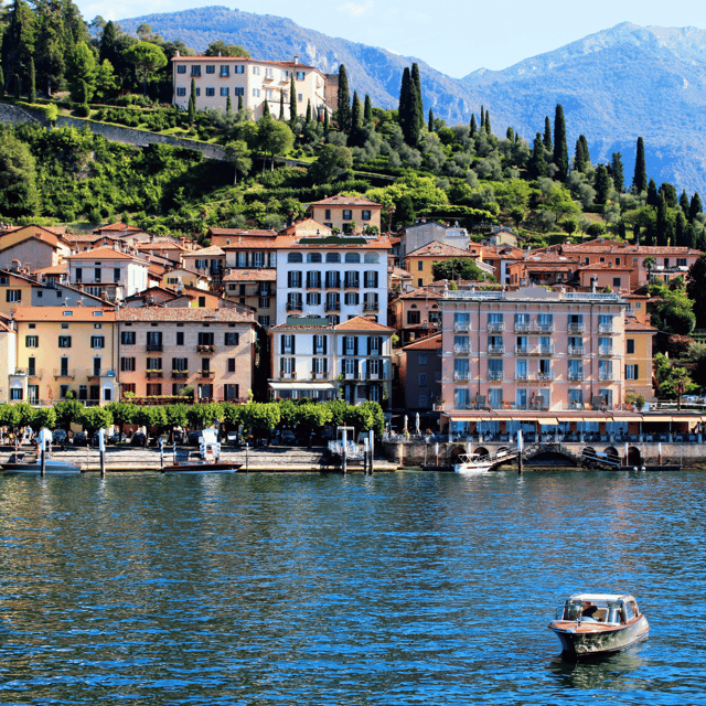 Bellagio: Shared Sunset Boat Tour with Prosecco Aperitif - Prosecco aperitif and water: the right kind of included treat
