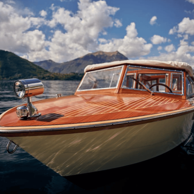 Bellagio: Shared Sunset Boat Tour with Prosecco Aperitif - The boat experience: “Venetian taxi” vibes in a small-group setup