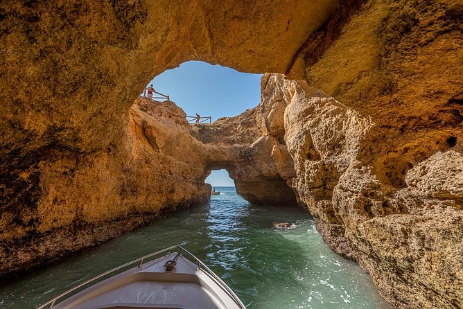 Benagil Long Boat tour (From Carvoeiro to Praia da Marinha) - Dolphins and the Captain’s Scanning Habit