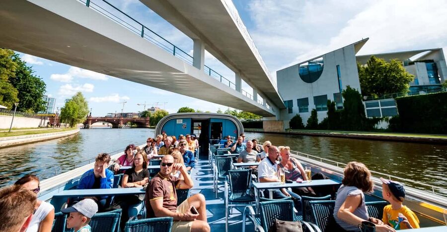 Berlin: 3.25-Hour Spree & Landwehrkanal Boat Tour - Museum Island from the water: the skyline moment you’ll remember