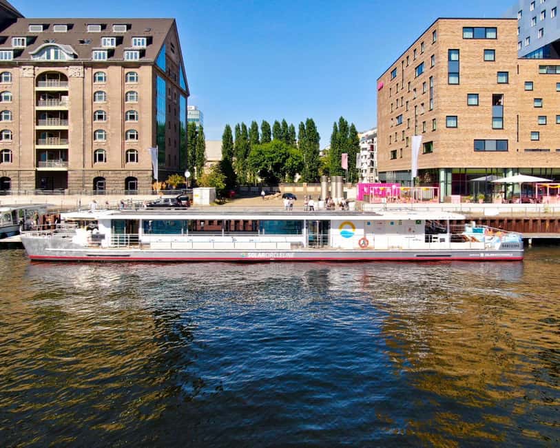 Berlin Boat Tour | Sunset Tour with Solar Ship | Sightseeing Spree - The Ship Setup: Comfortable, Barrier-Free, and Built for the Real World